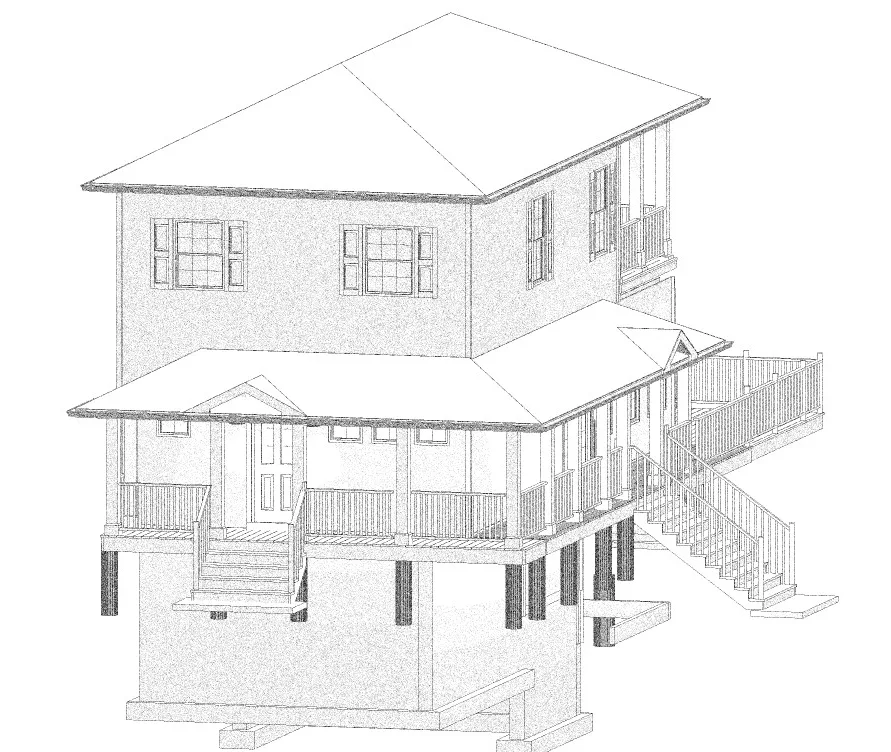 Beauchemin Designs - Sustainable Home Design Drawing