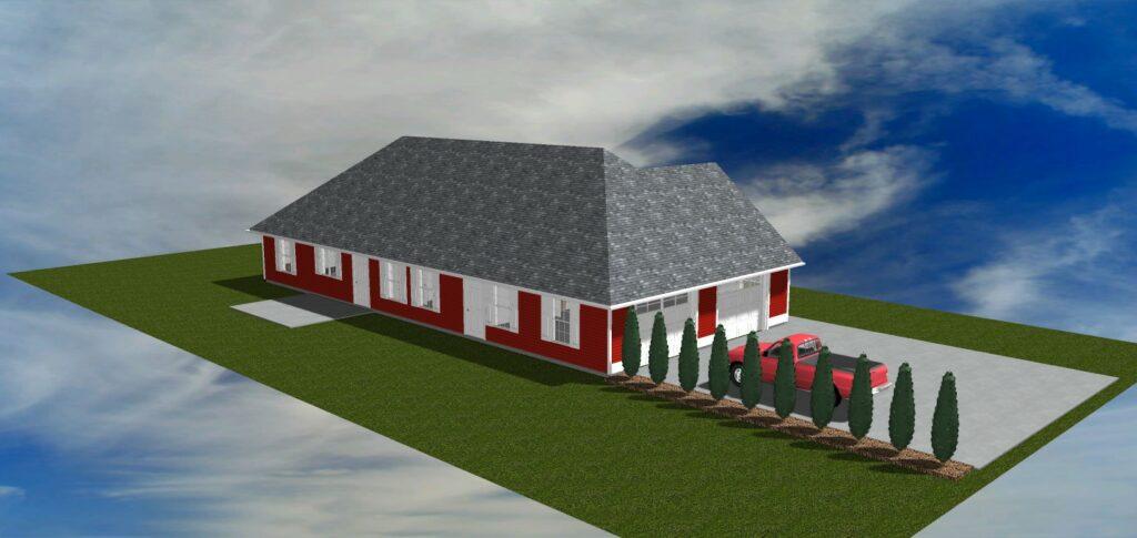 Foofline and Exterior Color Variation Study for Single-Family Home Design 23 Beauchemin Designs - Roof Changes Design Project