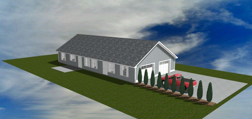 Foofline and Exterior Color Variation Study for Single-Family Home Design 6 Beauchemin Designs - Roof Changes Design Project