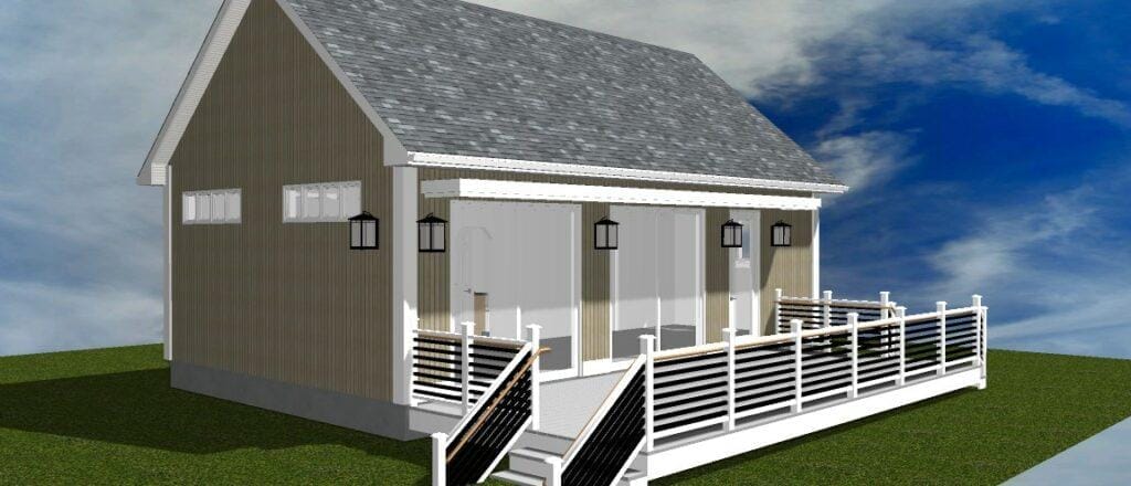 Rustic-Inspired Cabin Retreat for Serene Living in Coventry, Rhode Island 1 Beauchemin Designs - Coventry, RI Cozy Cabin Design Project