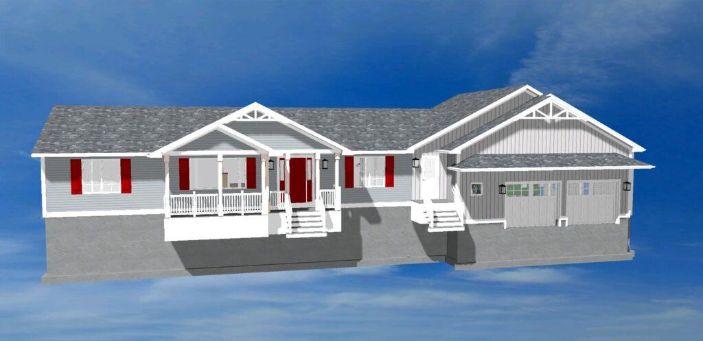 Sprawling Ranch with New Two-Car Garage and In-law Addition in North Attleboro, MA 23 Ranch Home Addition with In-Law Suite in North Attleboro, MA