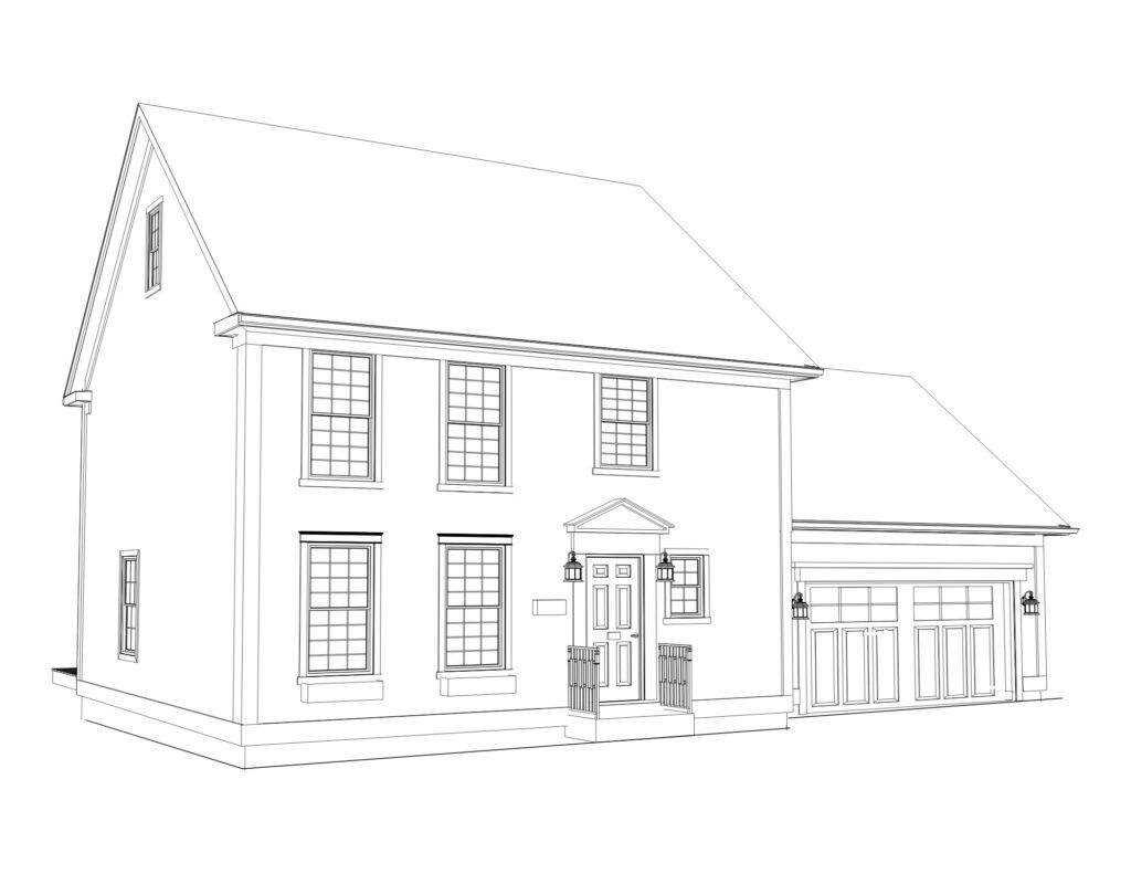 Twin Builds: A New Old House Case Study in Attainable Design 9 Newport Style High Performance Home Blueprint for Northern Rhode Island - Woonsocket and Smithfield