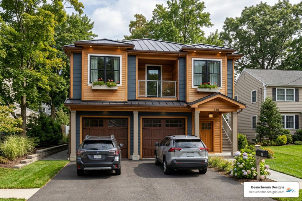 Why Two Bedrooms are Better Than One for Your Garage ADU 7 2 car garage with 2 bedroom apartment above