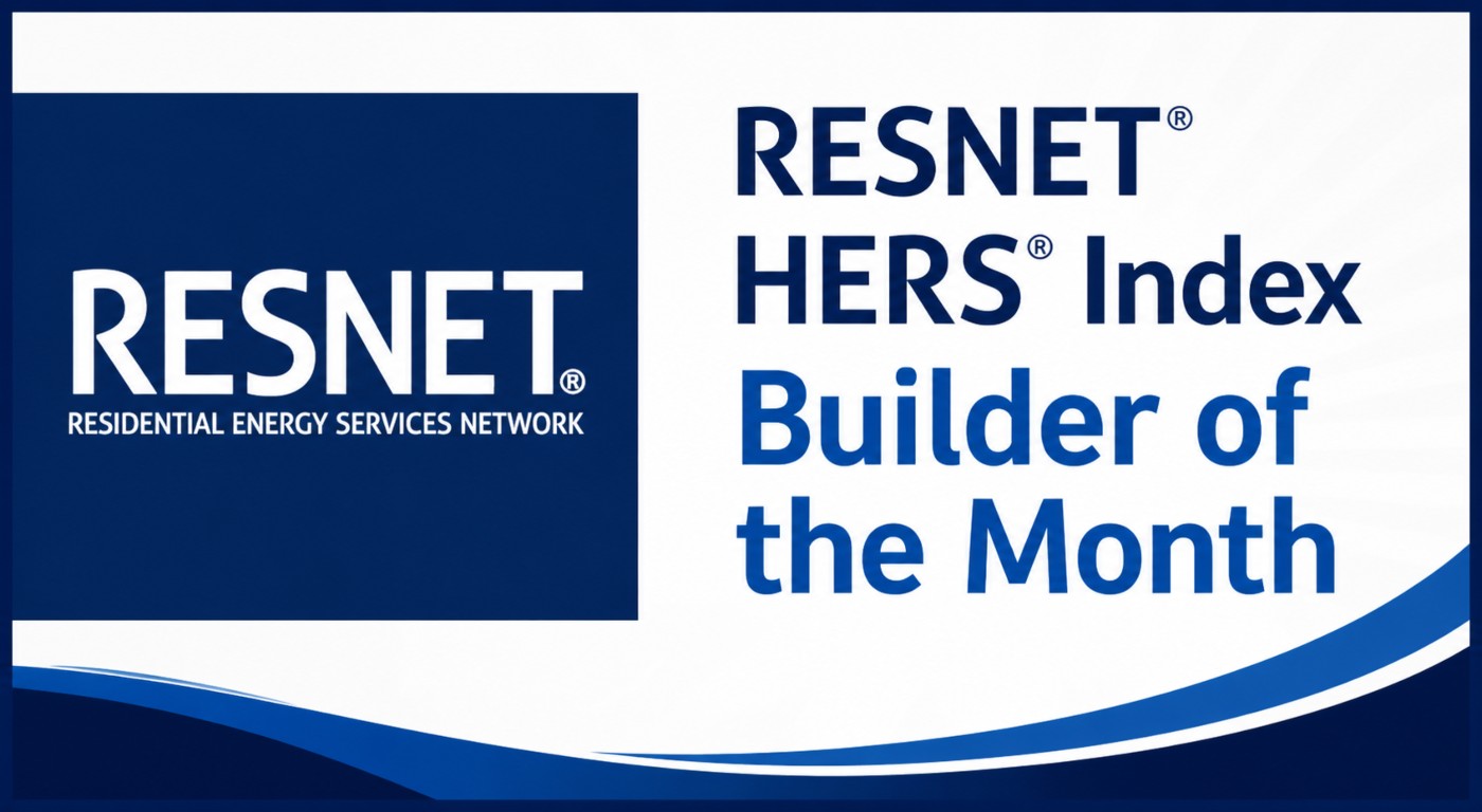 RESNET® HERS® Index Builder of the Month